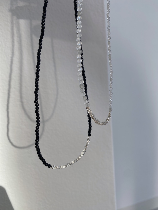 beads combination short necklace