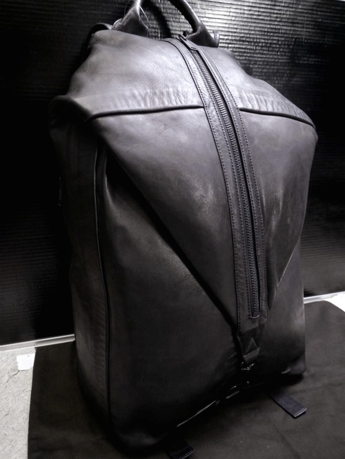 超レア22万◆3.1 Phillip Lim 3.1フィリップリム DROP DOWN 男女可 大容量 レザー バックパック リュック 黒◆ ボストンバッグ並みの大容量♪