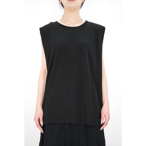 [Nomàt] (ノマット) 2023SS N-T-06 PUFF SQUARE T-SHIRT (linen)