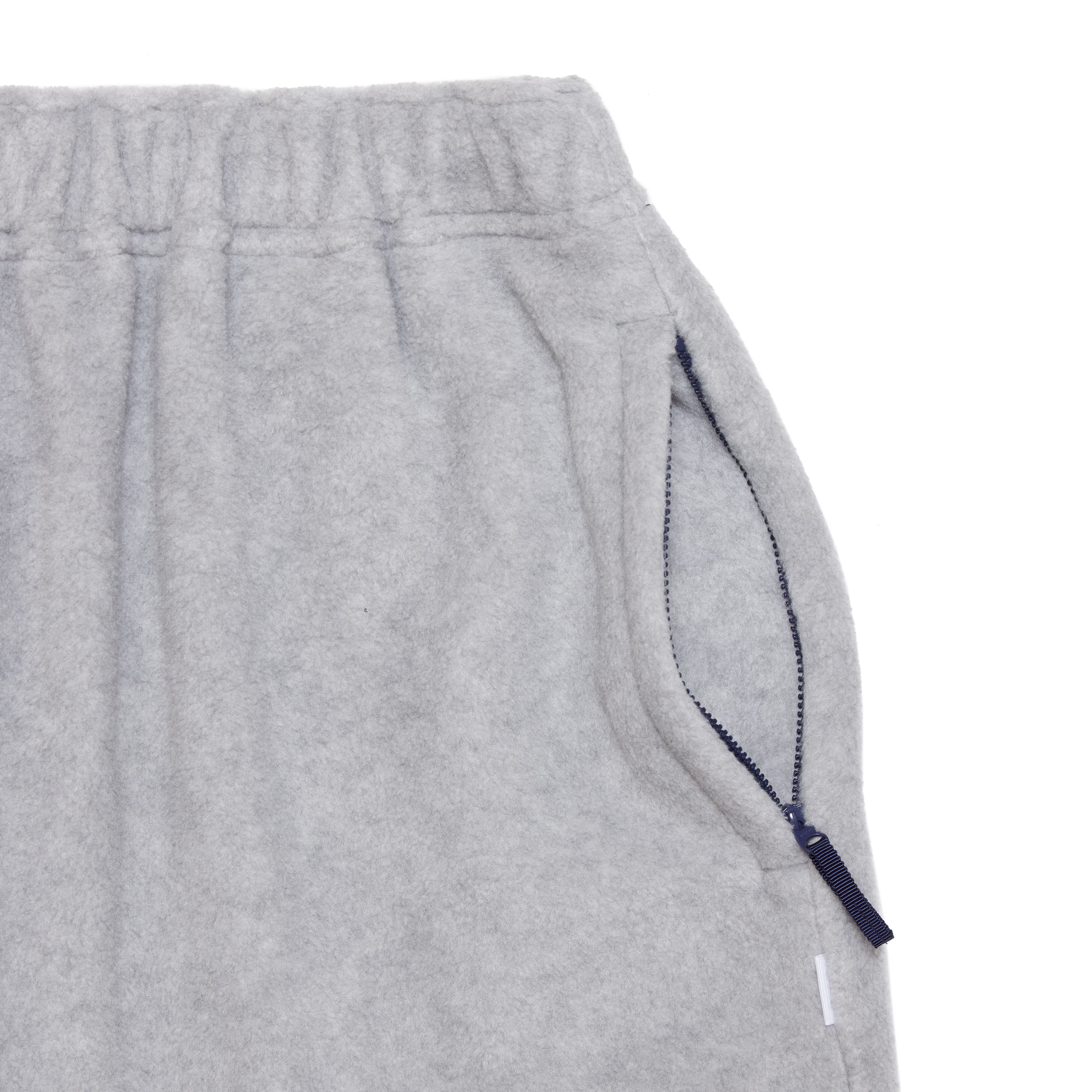 SO ORIGINAL OPEN HEM FLEECE PANTS (GRAY) | SO SHOP & HOSTEL NAKAMEGURO