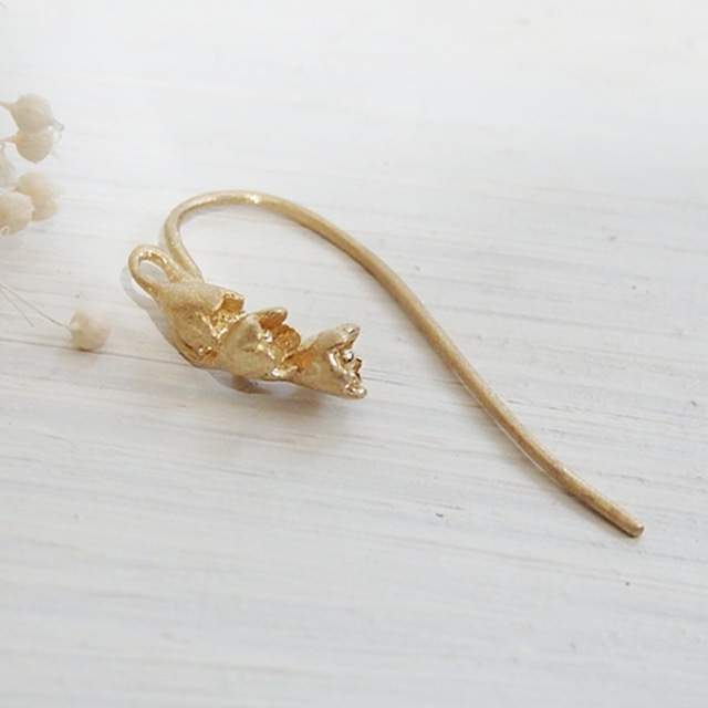 すずらんピアス(gold)