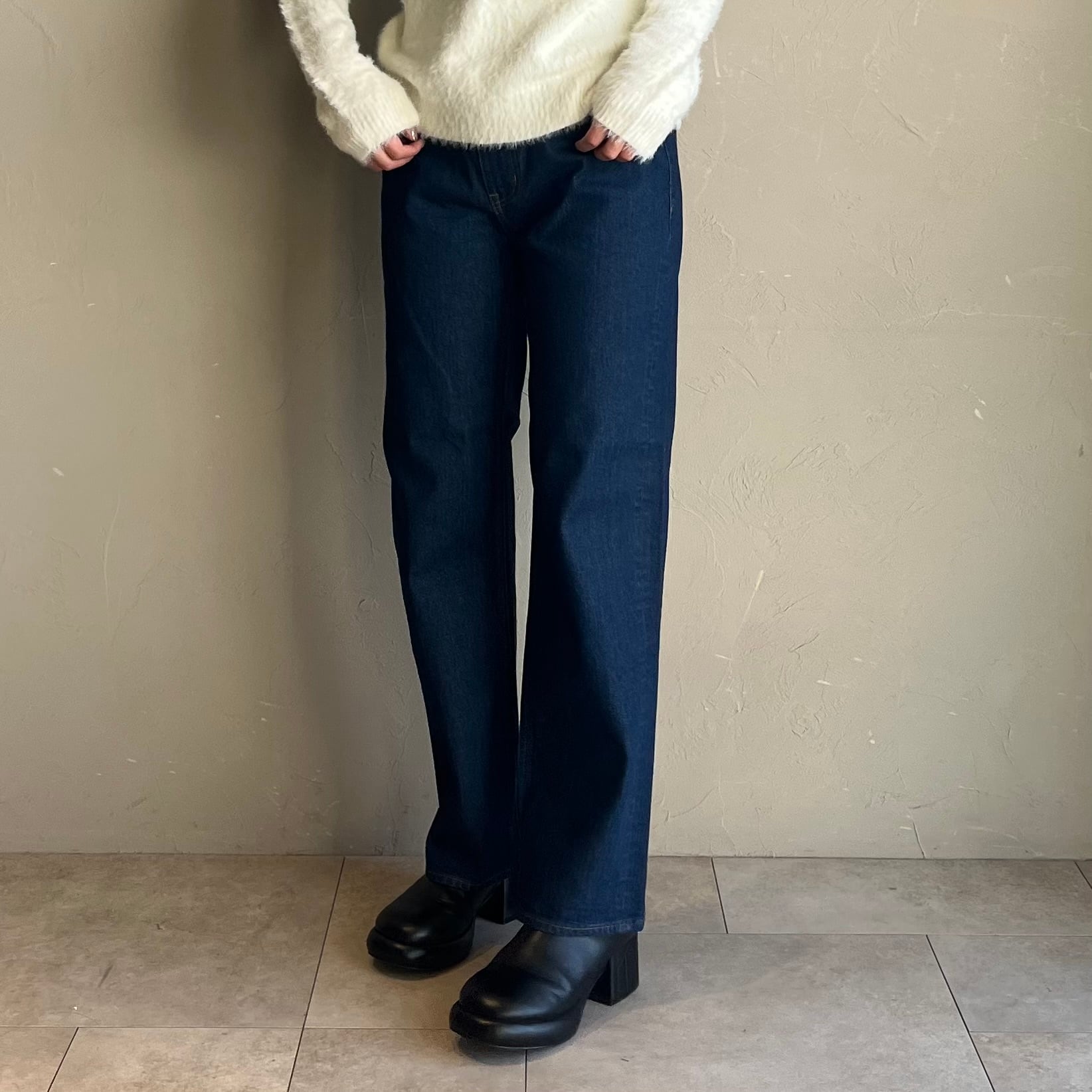 【 ANTGAUGE 】”Marilyn” ストレート微ストレッチデニム