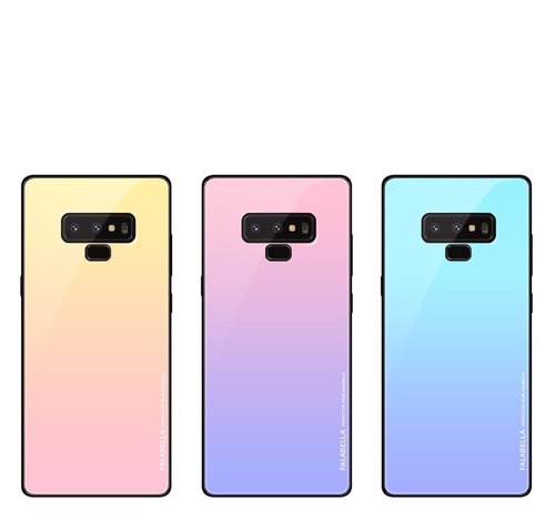 カップルカラー Galaxy Note9/S9/S9+ケース 単色 グラデーション