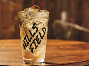 HILLS FIELD / オリジナルパイントグラス　-HILLS FIELD NAME-　480ml