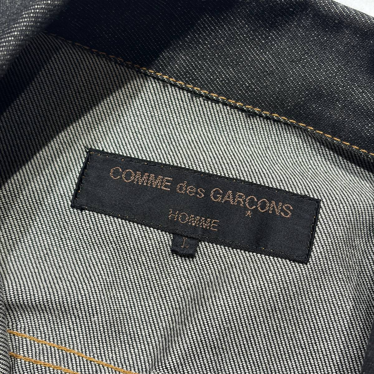 2003AW 田中期 COMME des GARCONS HOMME デニムジャケット Gジャン HL