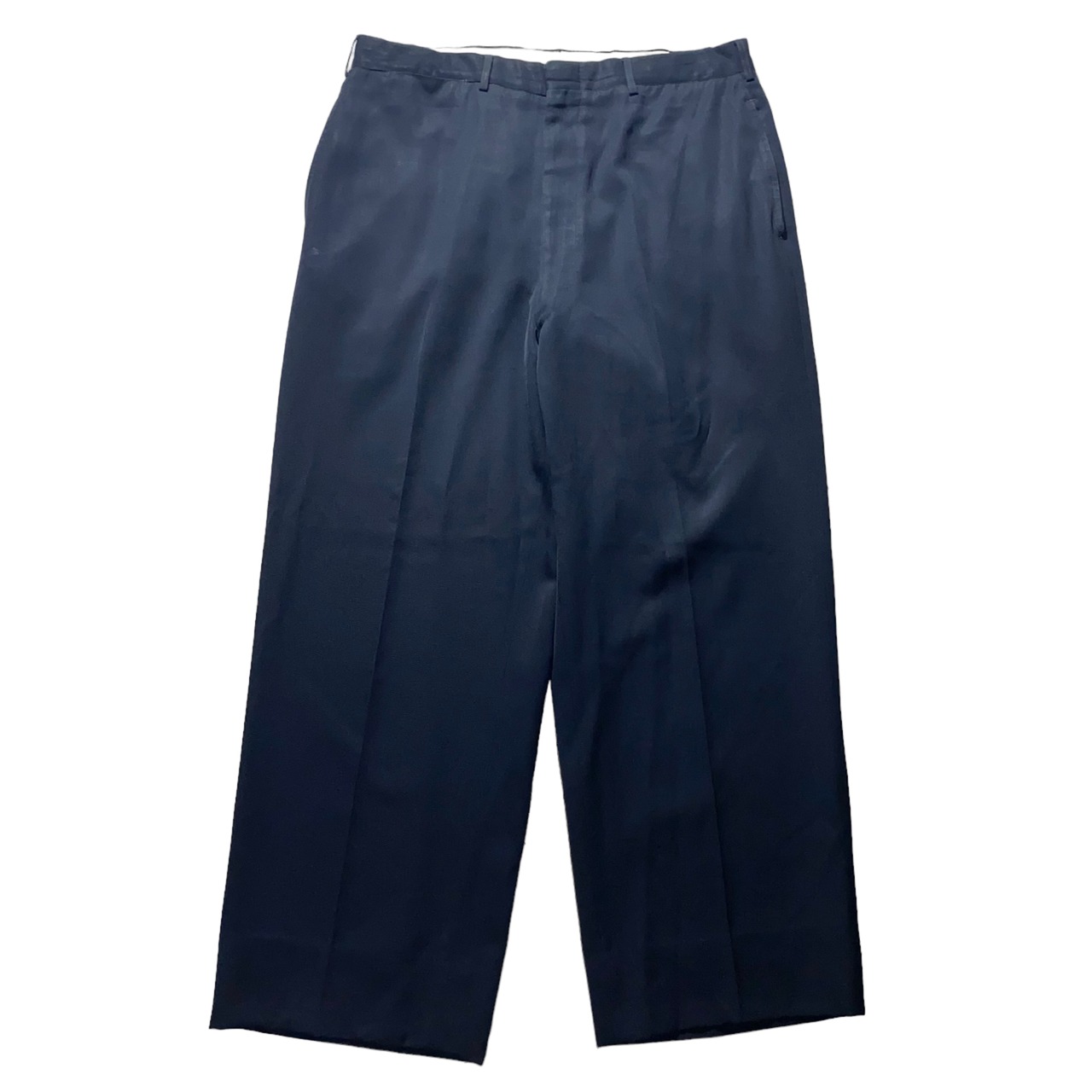 vintage 1960’s black gabardine wide slacks