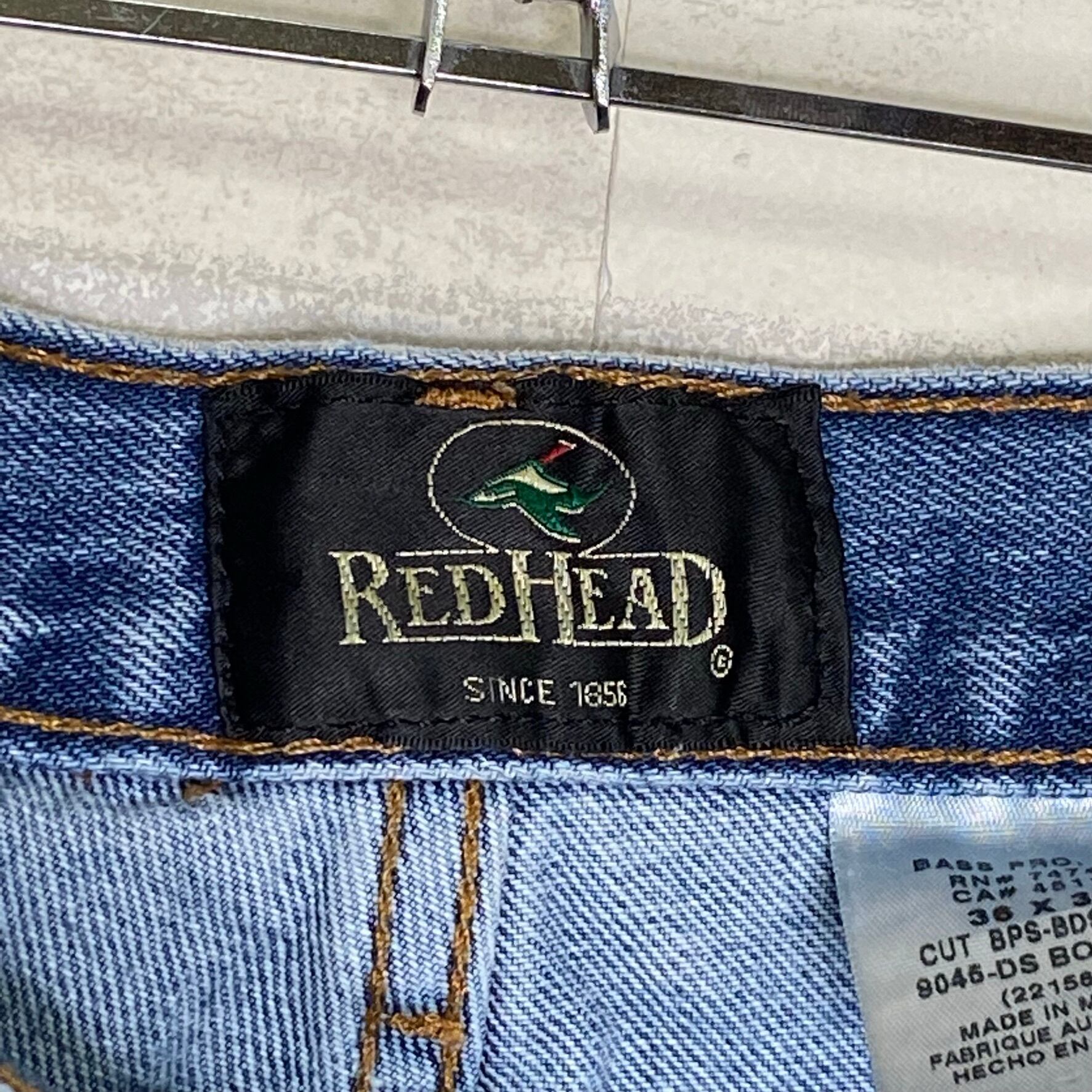 レア90s REDHEADレッドヘッド ナイロン&デニム ダブルニー レア90s REDHEADレッドヘッド ナイロン&デニム ダブルニー