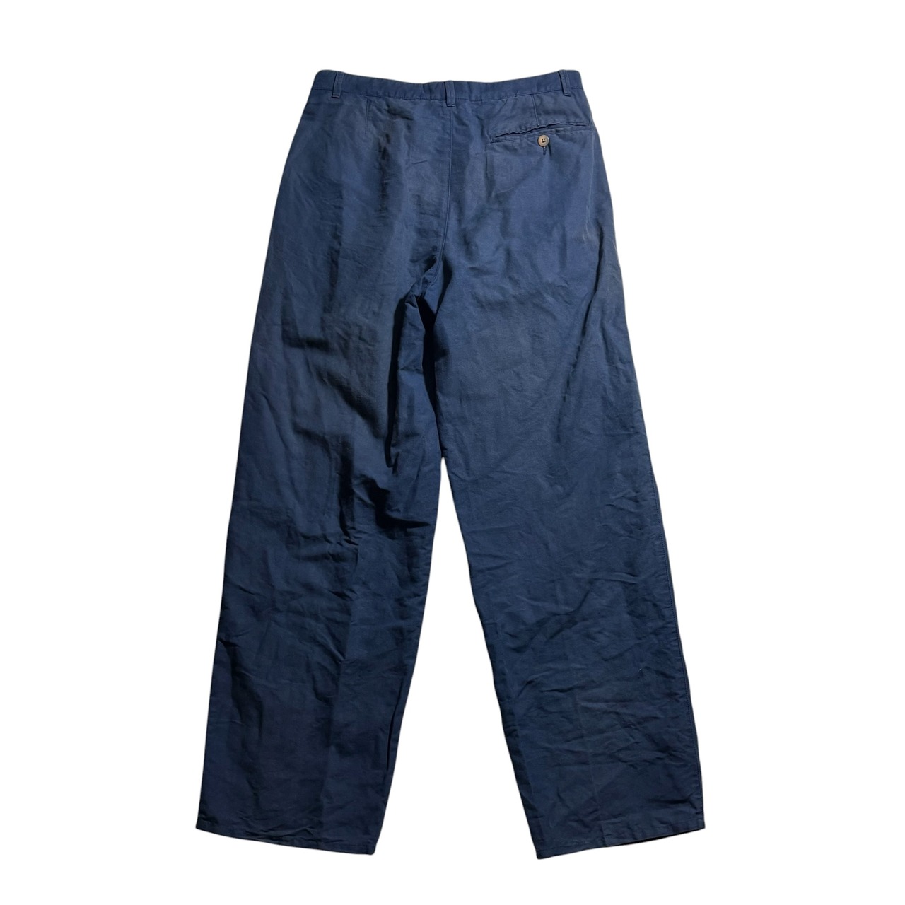 vintage EMPORIO ARMANI cotton linen tuck pants
