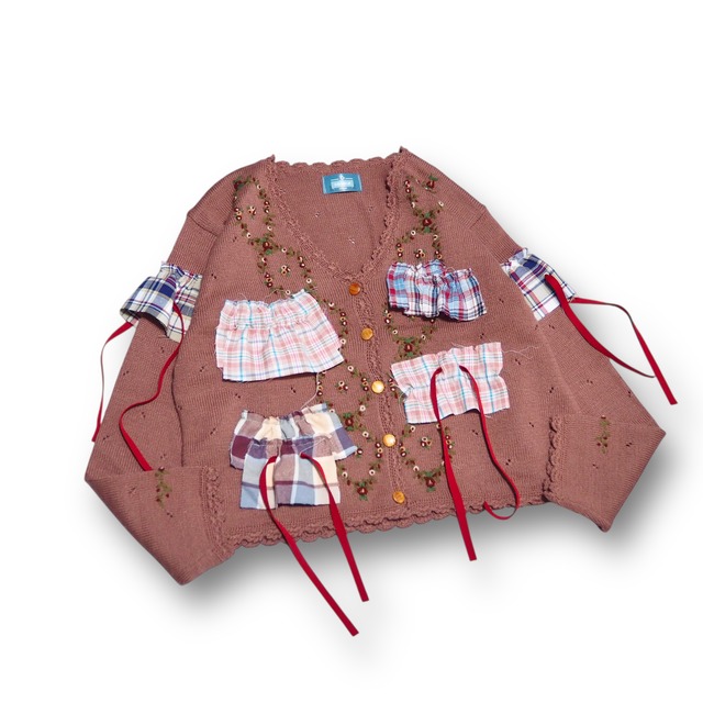 【 REMAKE】デザインカーディガン｜Ladies