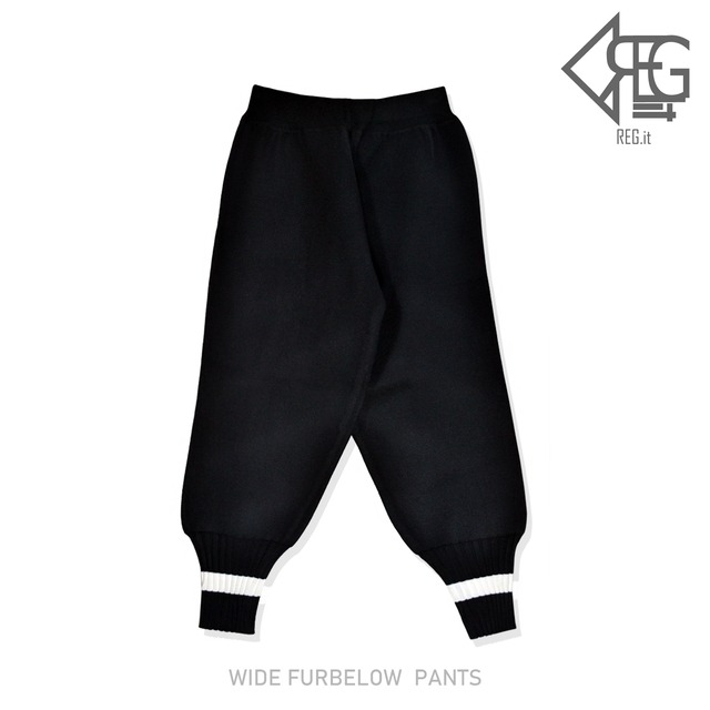 【REGIT】【即納】WIDE FURBELOW PANTS 韓国ファッション パンツ 絞りパンツ かわいいパンツ おしゃれなホームウェア スウェットパンツ