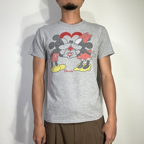 ミッキー ミニー ほぼベロチュー tシャツ tee LOVE