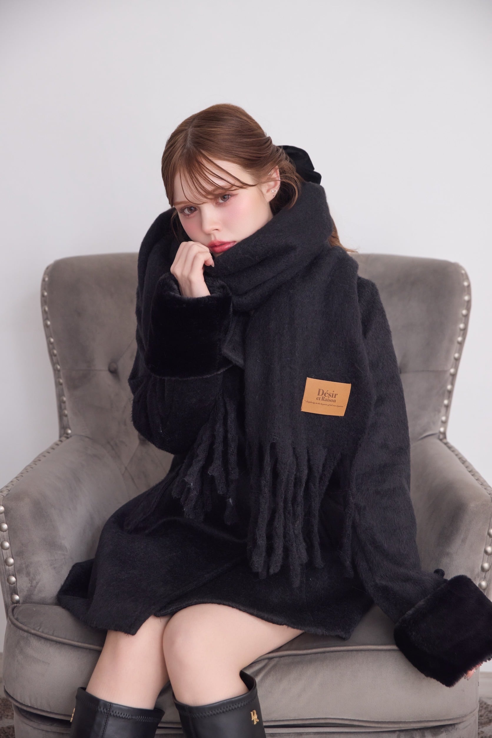 volume fringe muffler | Désir et Raison