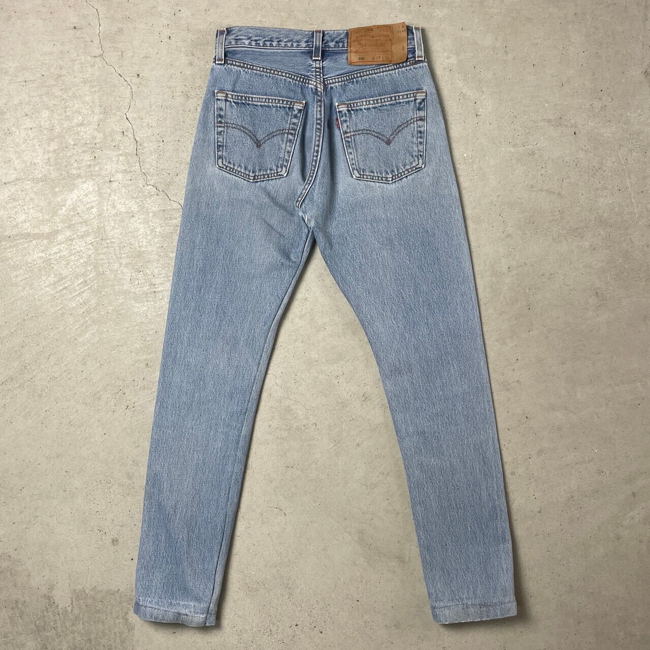 90年代 USA製 Levi's リーバイス 501 デニムパンツ カスタム スリム