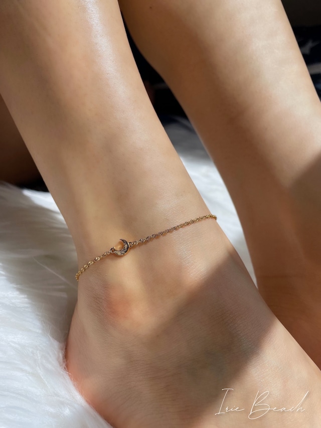 MINI crescent anklet