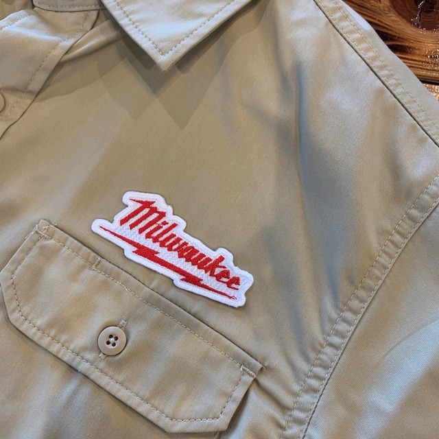 PATCHIES【ワッペン】　Milwaukee　ミルウォーキー　ワークシャツ