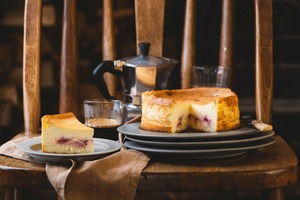 Baked Cheesecake ベイクドチーズケーキ