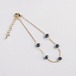 BRACELET || 【通常商品】 BLACK PEARL BRACELET || 1 BRACELET || GOLD×BLACK || FBA081