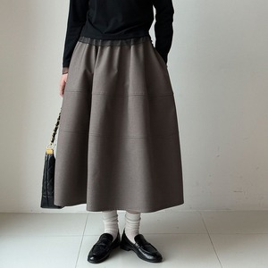 gather volume skirt　j-0372