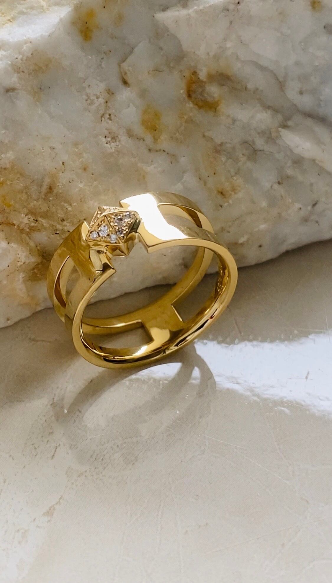 K18 RINALADIE【Aperto Nude Ring】15号 | RINALADIE（リナレディー）