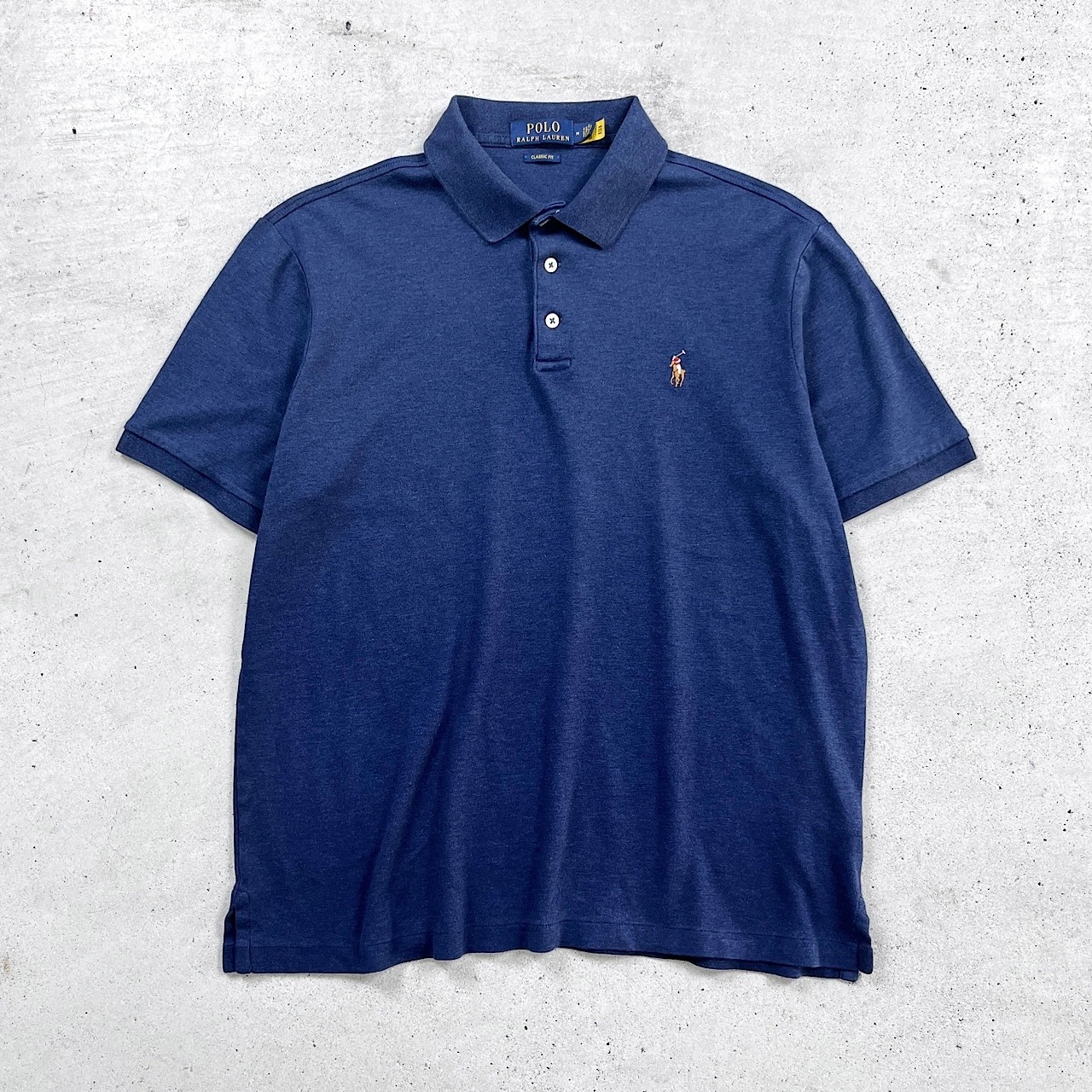 Polo Ralph Lauren ポロラルフローレン ポロシャツ フライス メンズM 