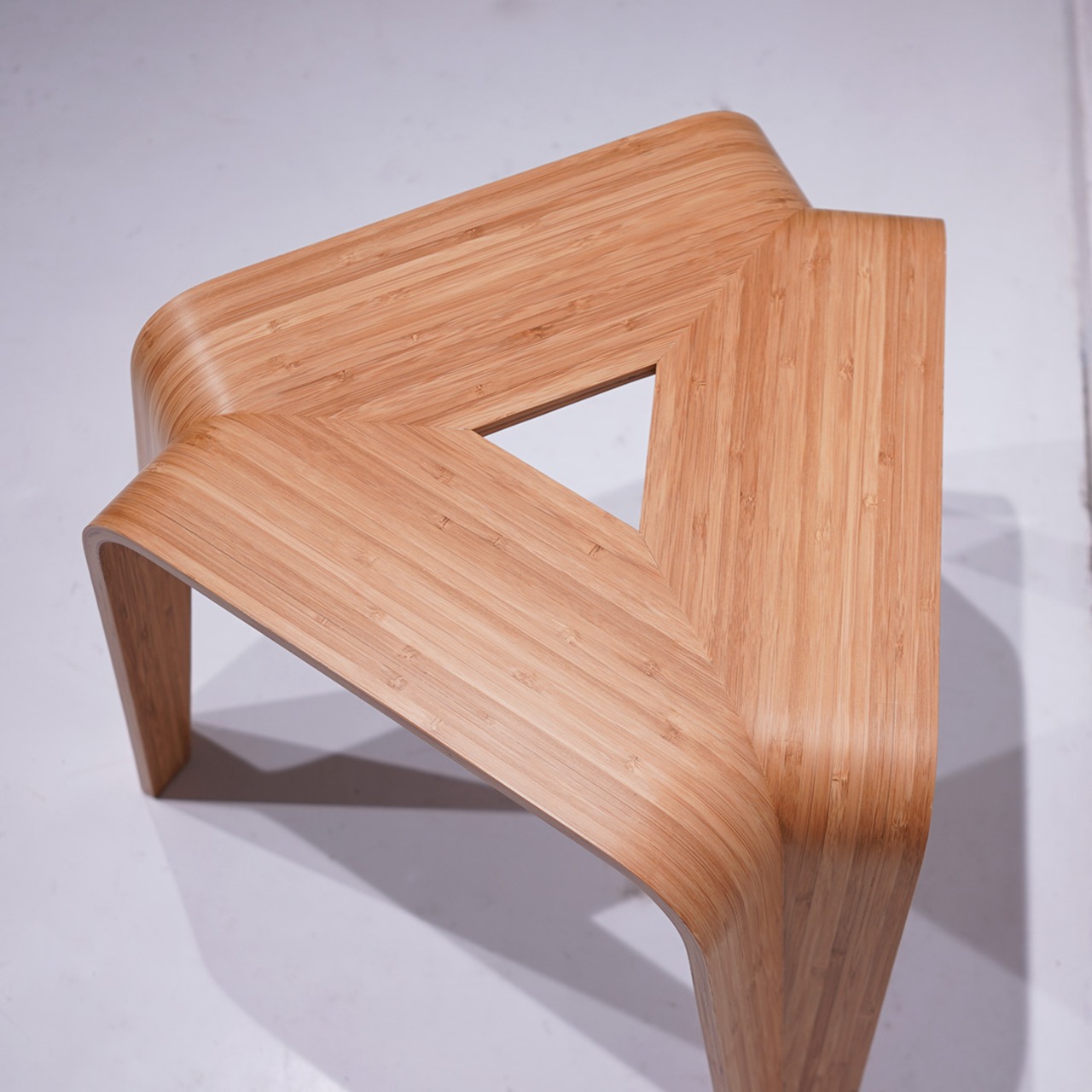 TAKE Create Hagi KASAYAMA Stool / 美品 タケクリエイトハギ カサヤマ スツール チェア ナチュラル 和モダン (関連:カリモク アクタス)