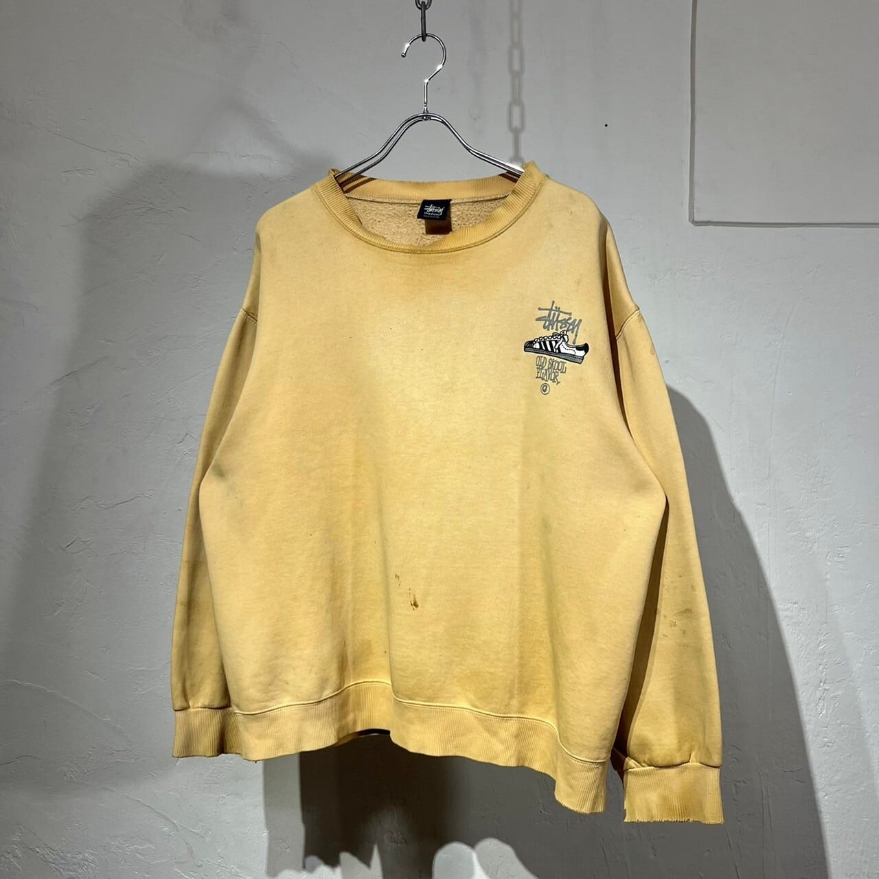 90s vintage stussy ステューシー スウェット トレーナー USA製 90s vintage stussy ステューシー スウェット トレーナー USA製