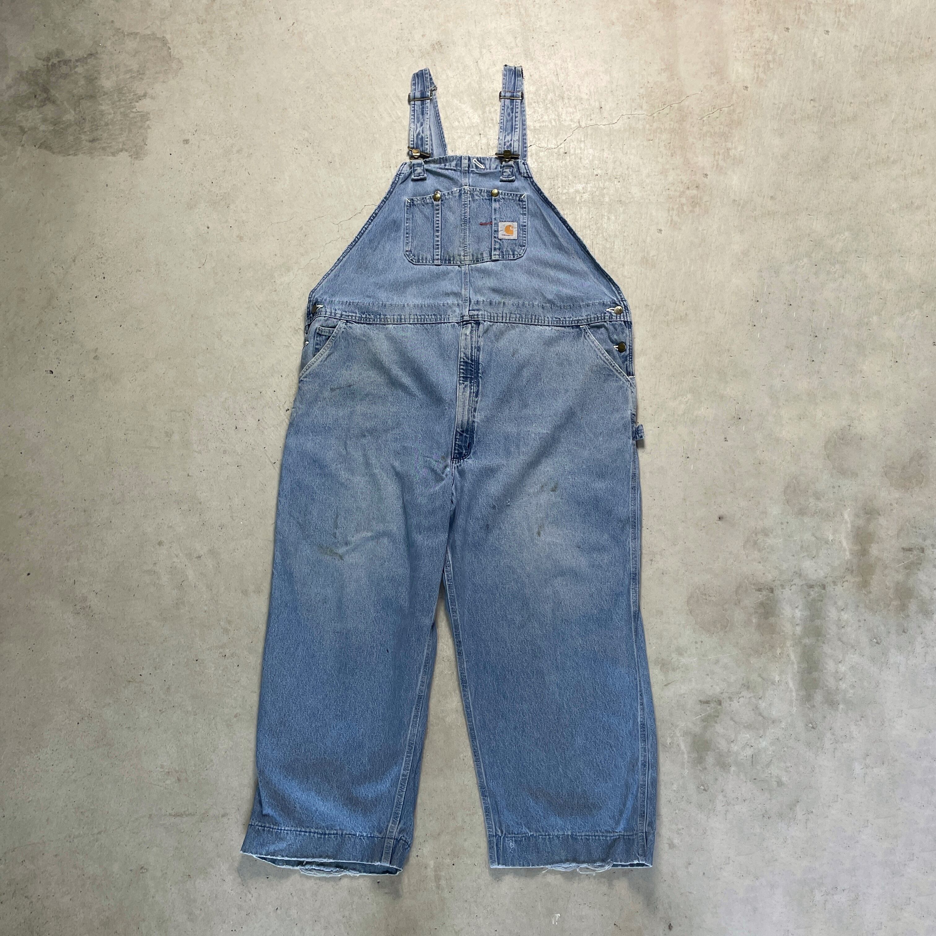 スーパービッグサイズ Carhartt カーハート デニム オーバーオール 