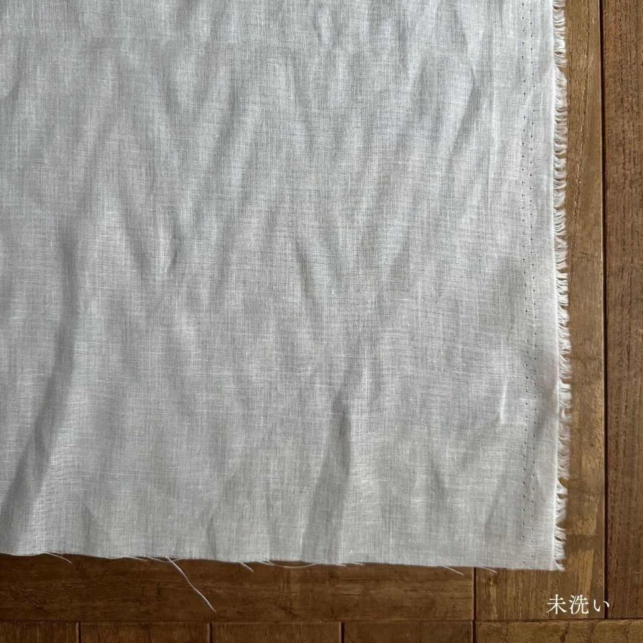 【3m以上専用/レターPプラスまたは宅急便】継ぐ布 No.01|暮らしになじむ白のシングルガーゼ 135cm