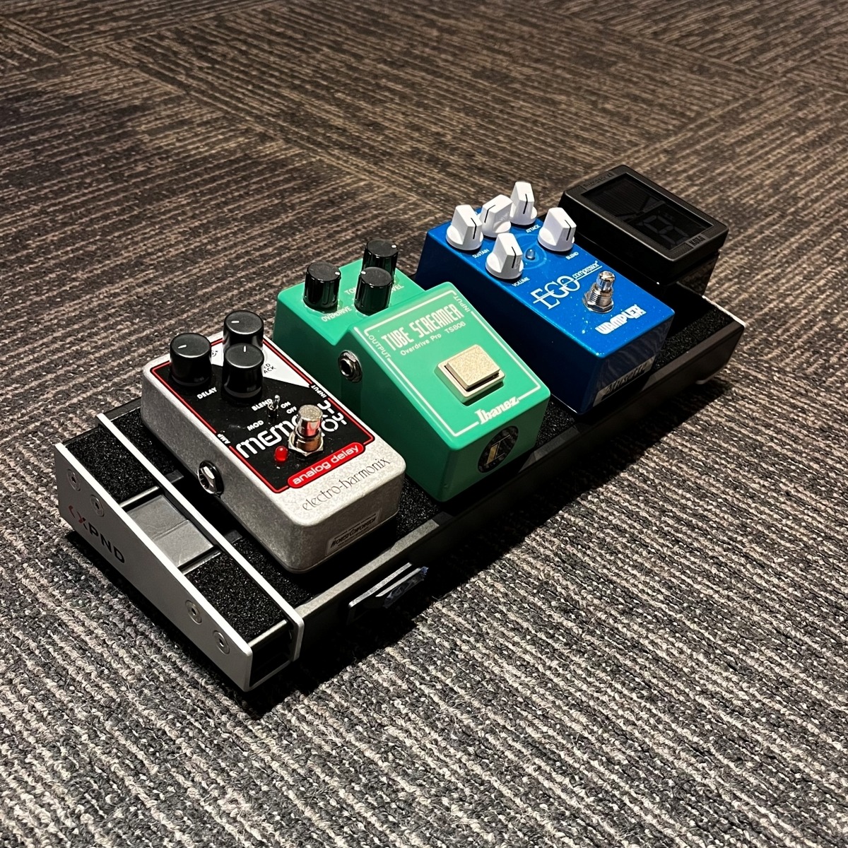 【無駄なスペースが出来ない】伸縮式エフェクターボード D'Addario / XPND PEDALBOARD 1 ダダリオ ギター