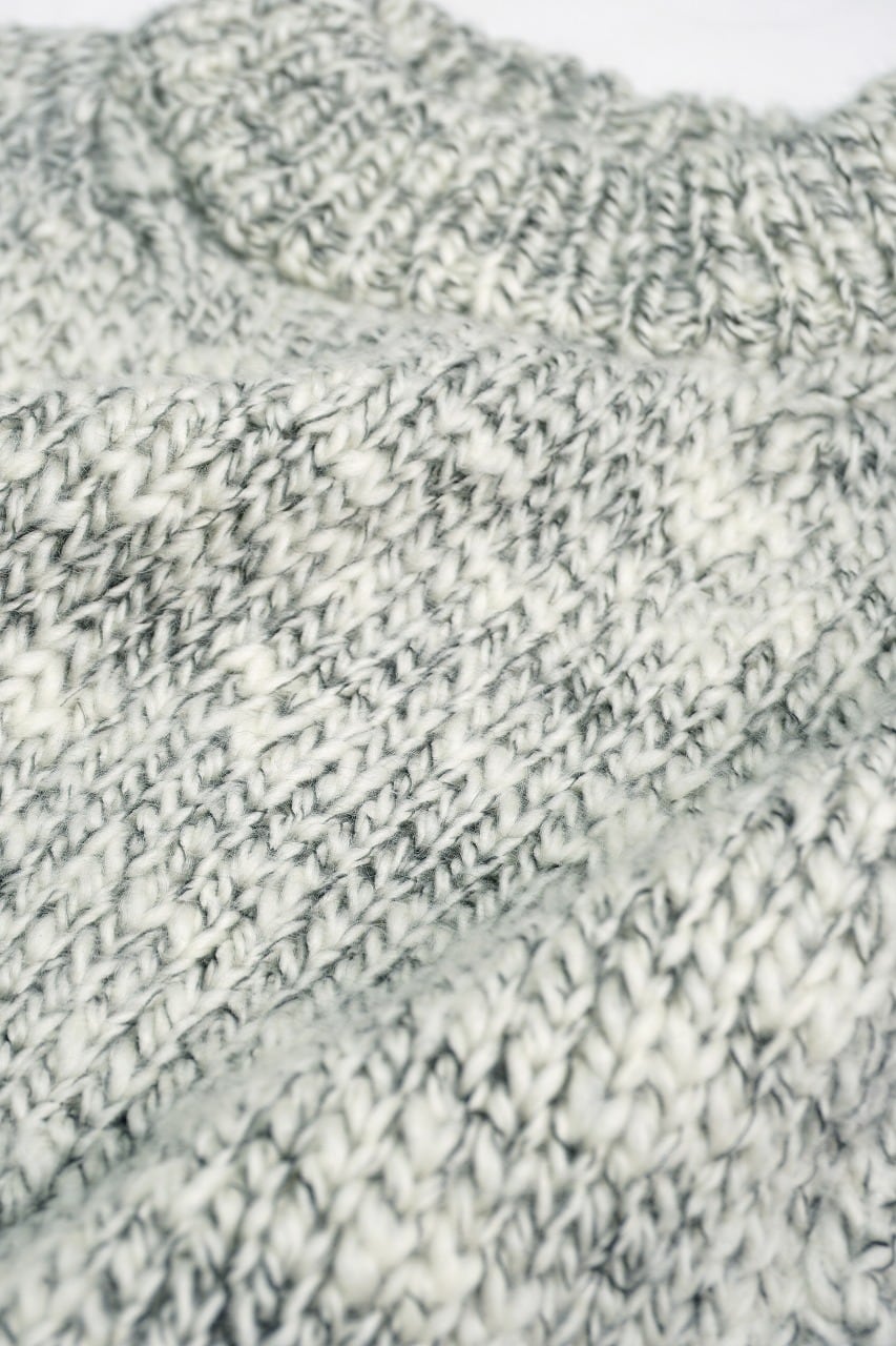 Hand Framed Chunky Mock Vest