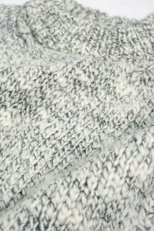 Hand Framed Chunky Mock Vest