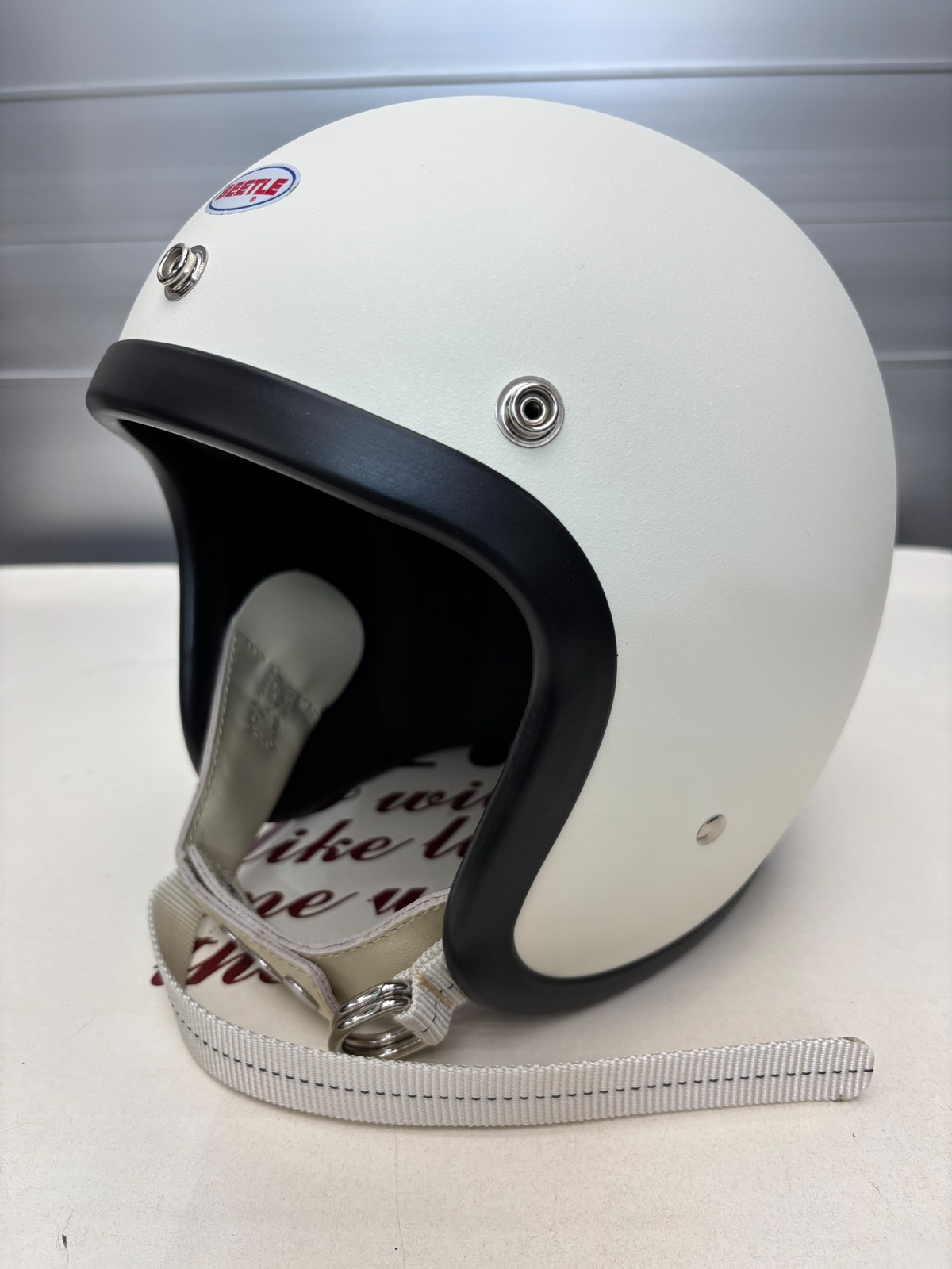 OCEANBEETLE LAC 別注マットアイボリー Wストラップ白！ 各サイズ在庫 