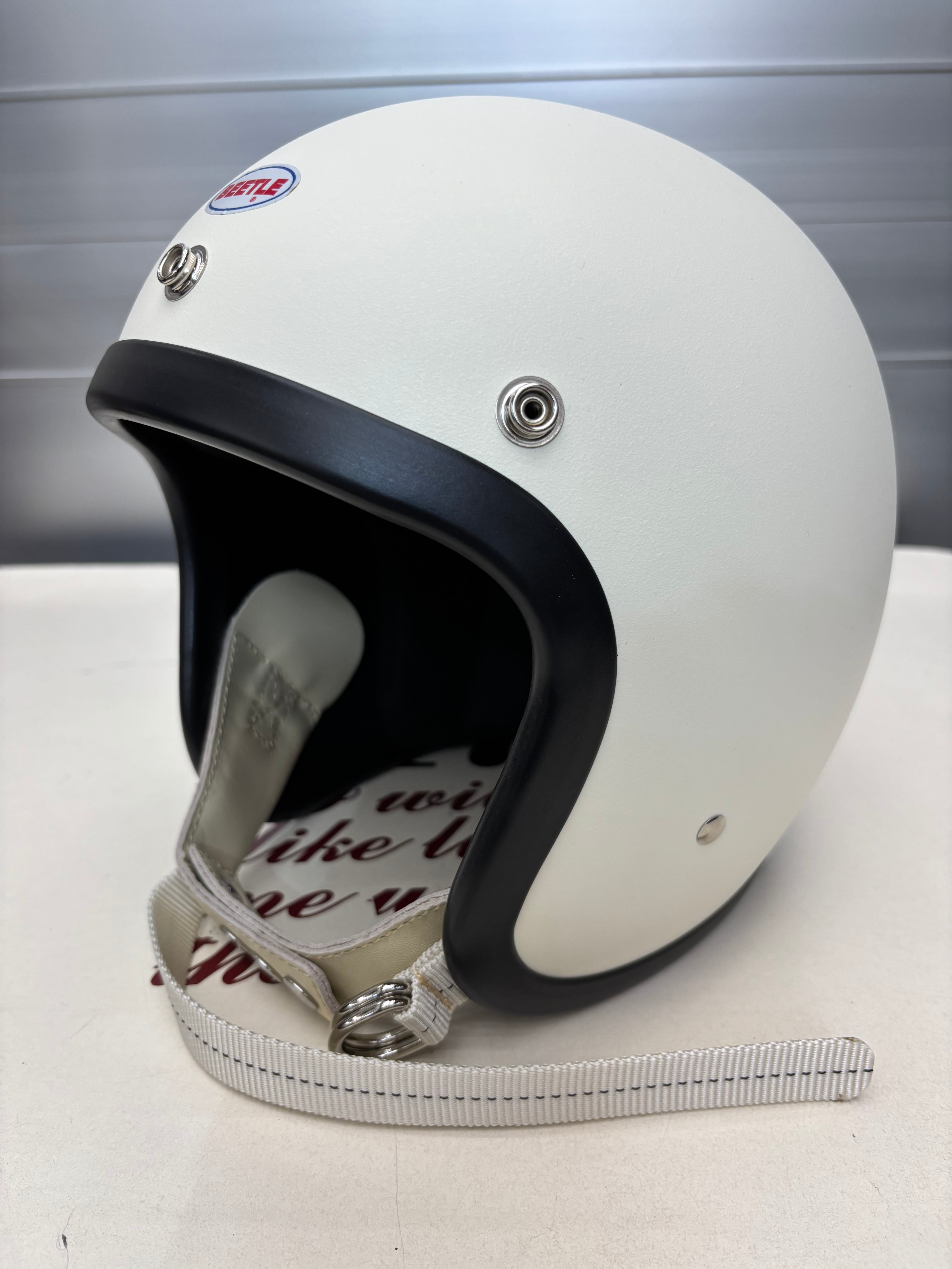 OCEANBEETLE LAC 別注マットアイボリー Wストラップ白! 各サイズ在庫有り SALE中! 送料無料!