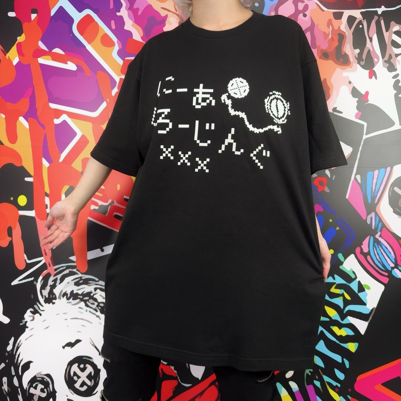 1st day限定大特価】COTTON100% BLACK CUTSEW【にーあくろーじん