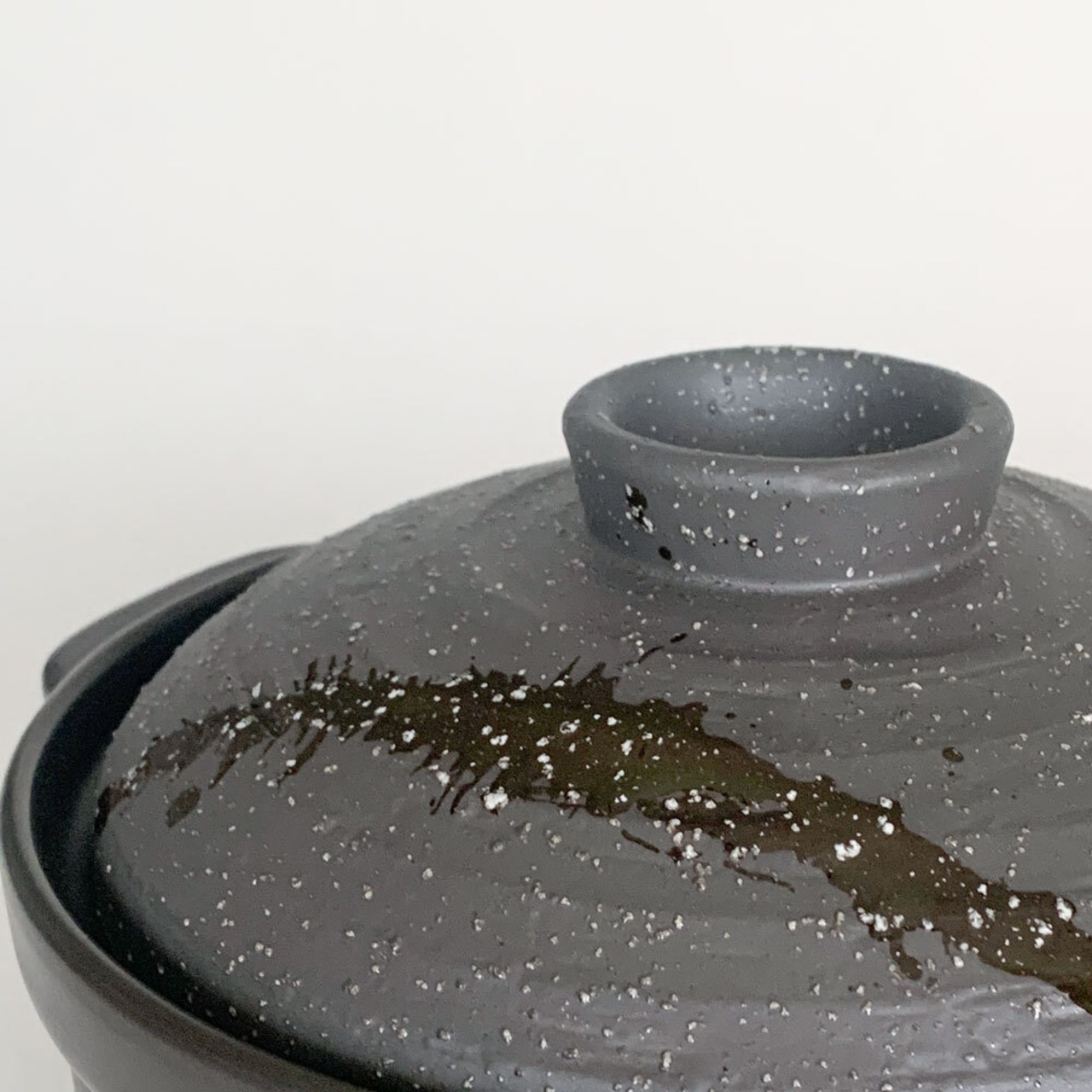 土鍋 9号 4～5人用 彗星 石目 直火専用 日本製 美濃焼