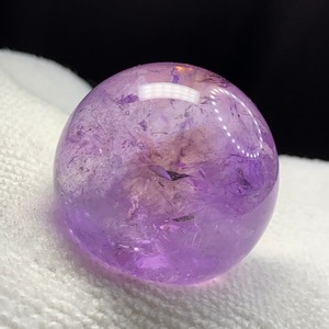 超透明✩アメトリンスフィア✩クラック水晶台座付き