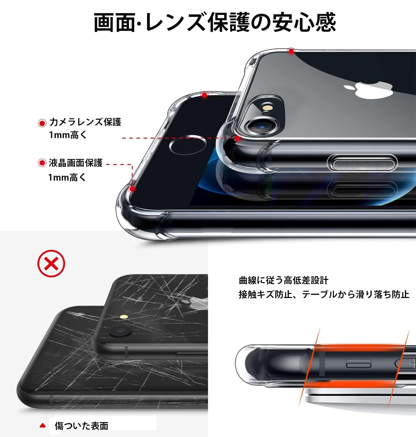 LAYJOY iPhone SE 第3世代 用/iPhone SE2 /iPhone SE/ iPhone8