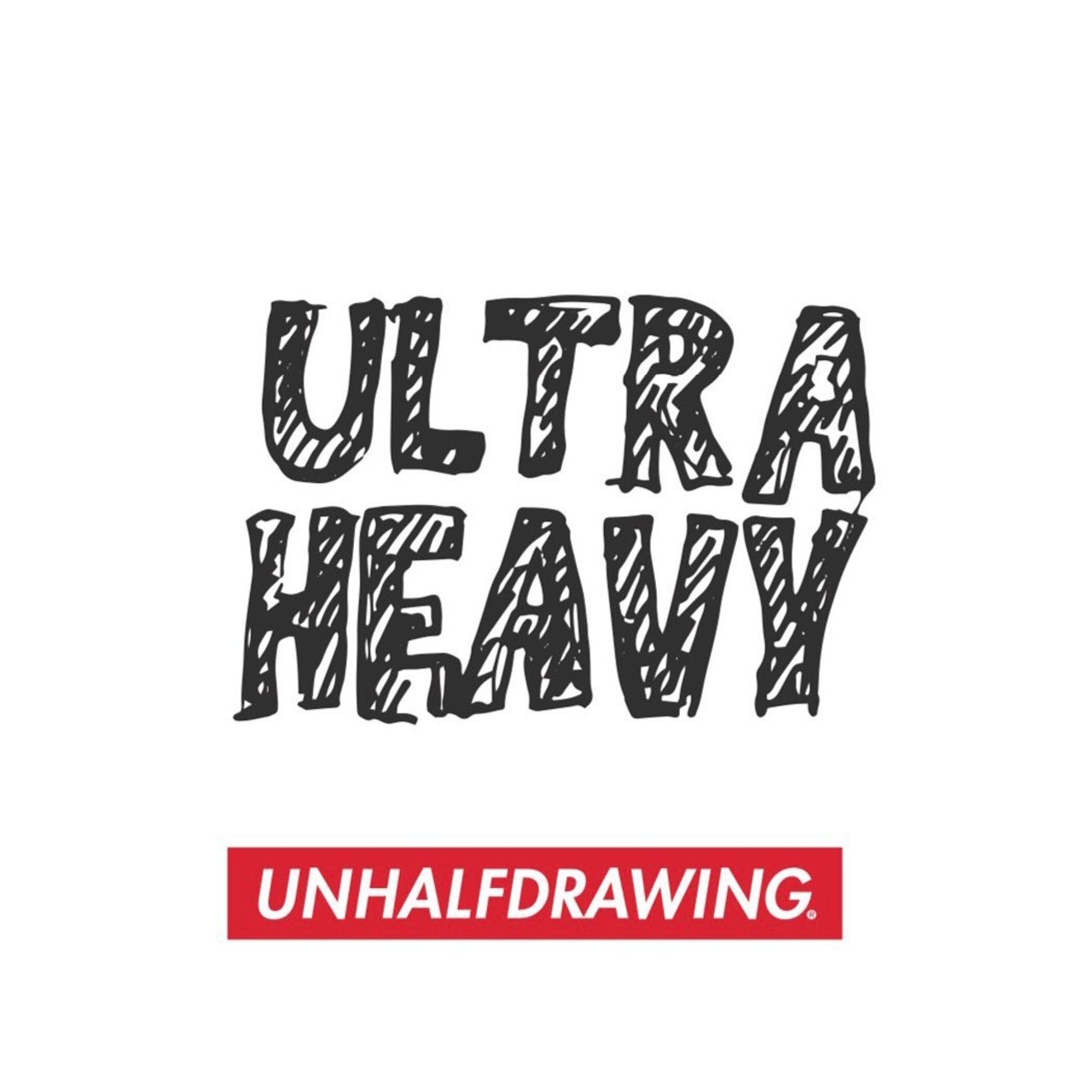 ULTRA HEAVY × UNHALF DRAWING × 海千山千會 / ポリエステルスウェットシャツ / ウルトラヘビー