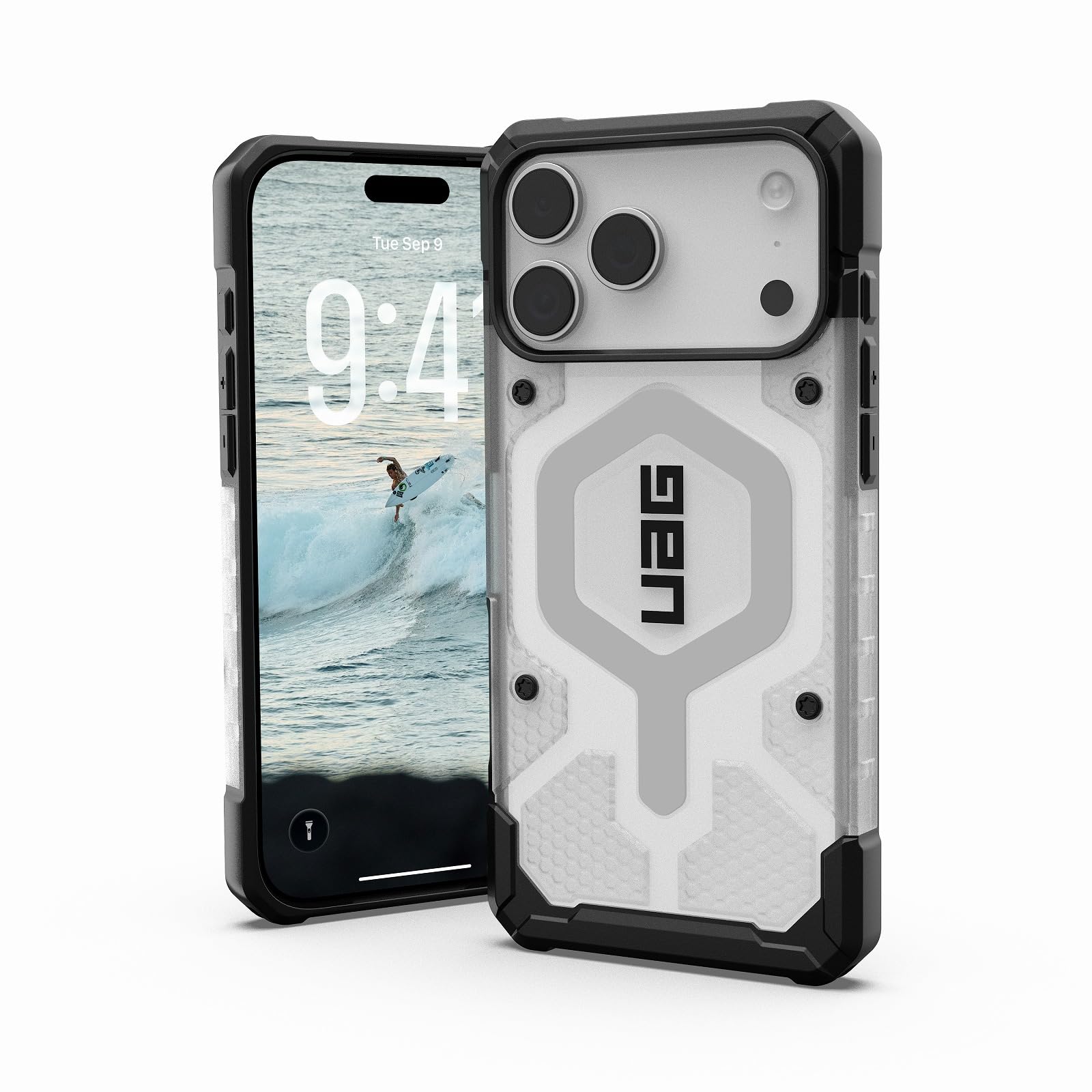 UAG iPhone 17 ProMax 耐衝撃ケース PATHFINDER CLEAR UAG-IPH25LA-MS-I/S
