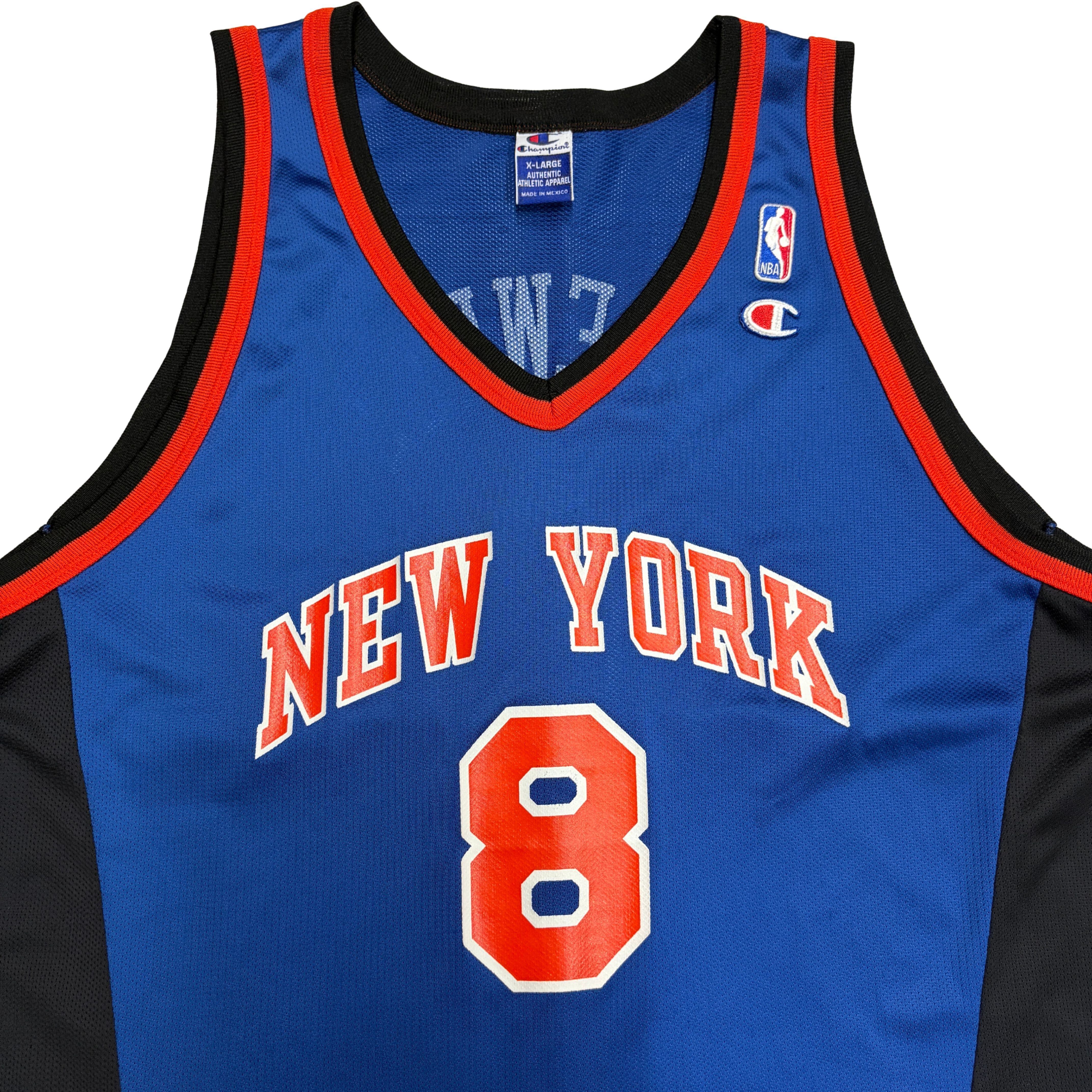 New York Knicks #8 Latrell Sprewell NBA Jersey | TOTAL -VINTAGE