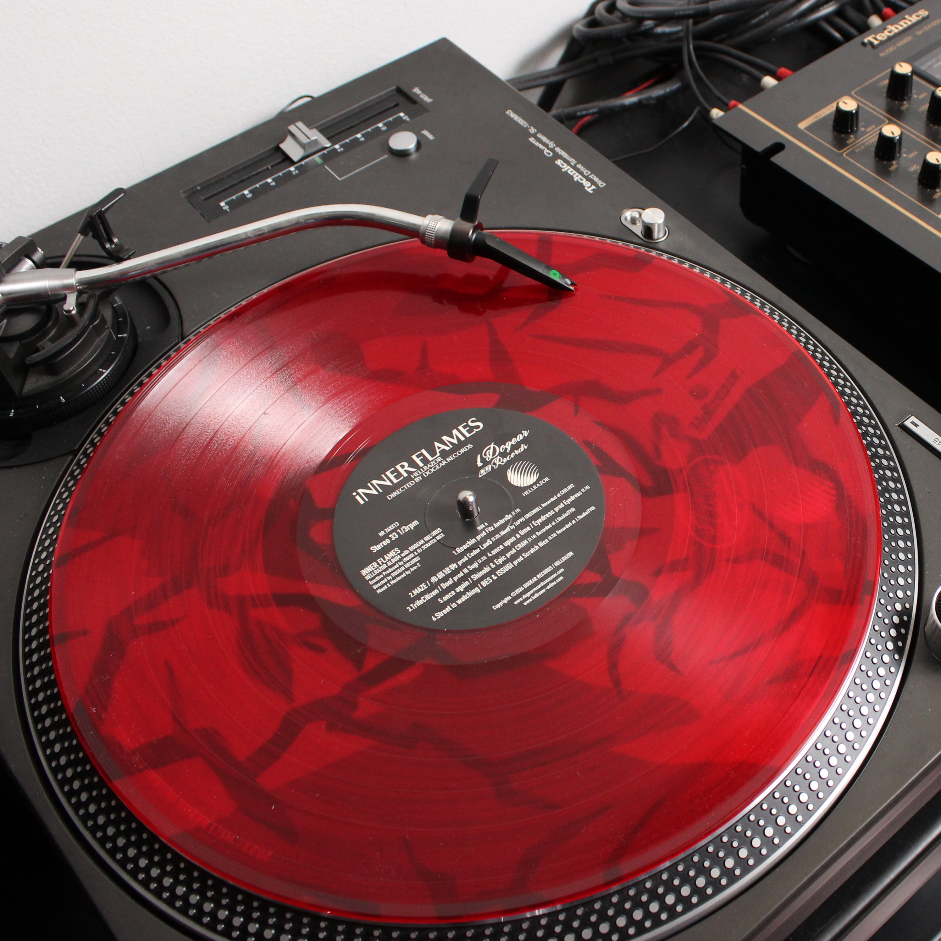 HELLRAZOR / ALBUM iNNER FLAMES Vinyl Directed by DOGER RECORDS