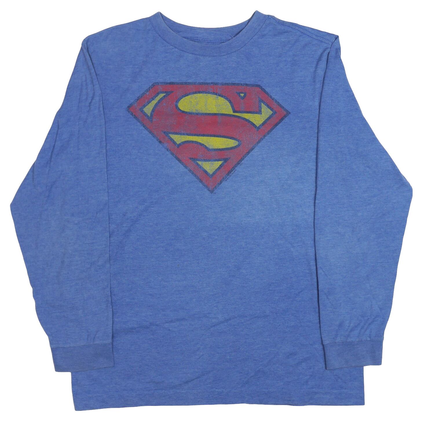 USED【XL】Superman Long Sleeve Tee / OLD NAVY ©2012 DC COMICS