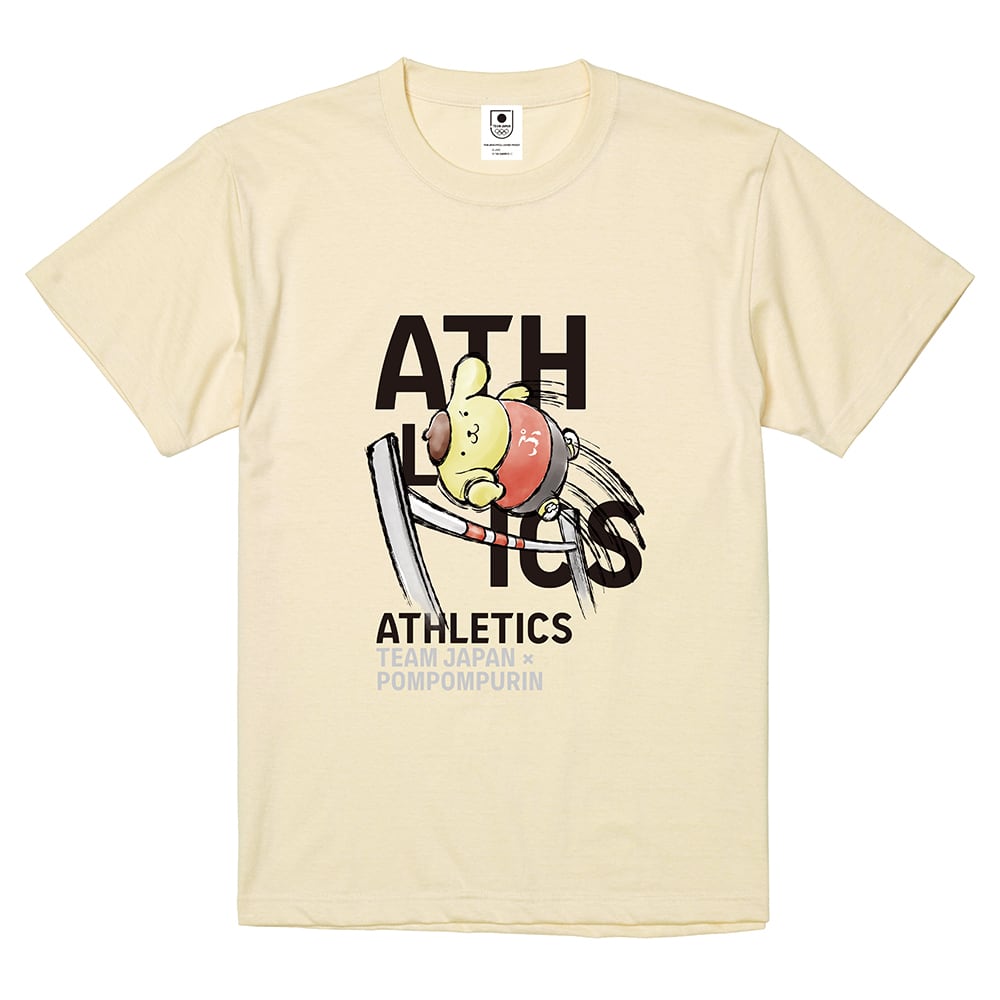 TEAM JAPAN×ポムポムプリン Tシャツ 陸上