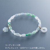 今季一押し！ お金モチーフの翡翠チャーム！ K10 heki ペンダントトップ A貨翡翠 jd_pt1212