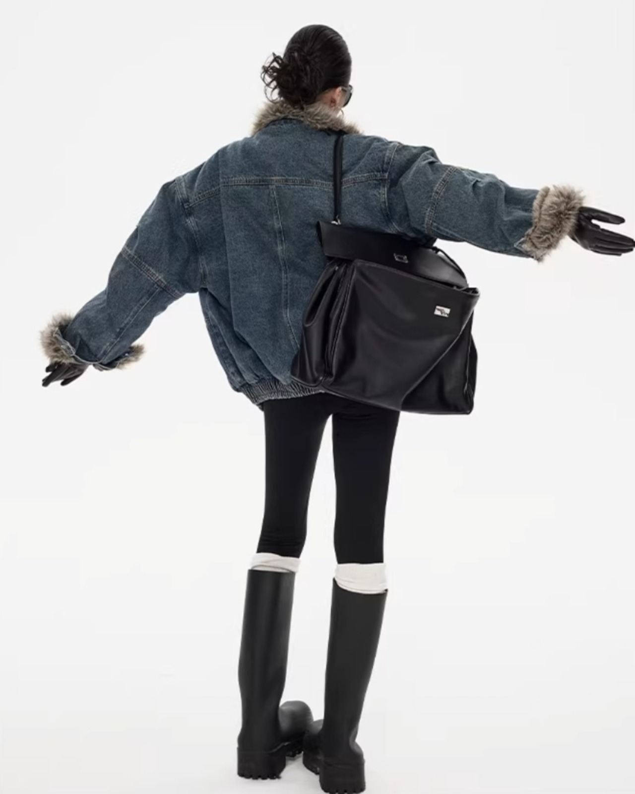 ファージップアップジャケット A0756 - 6