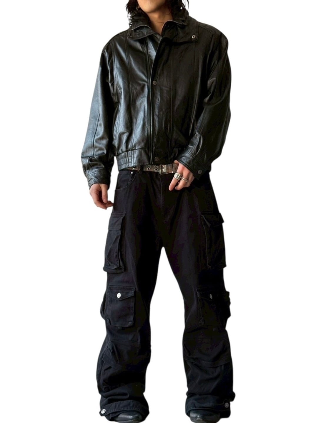 ジャケット・アウター WILSONS 90's layered lether jacket 90's WILSONS LEATHER M.JULIAN | GANKO