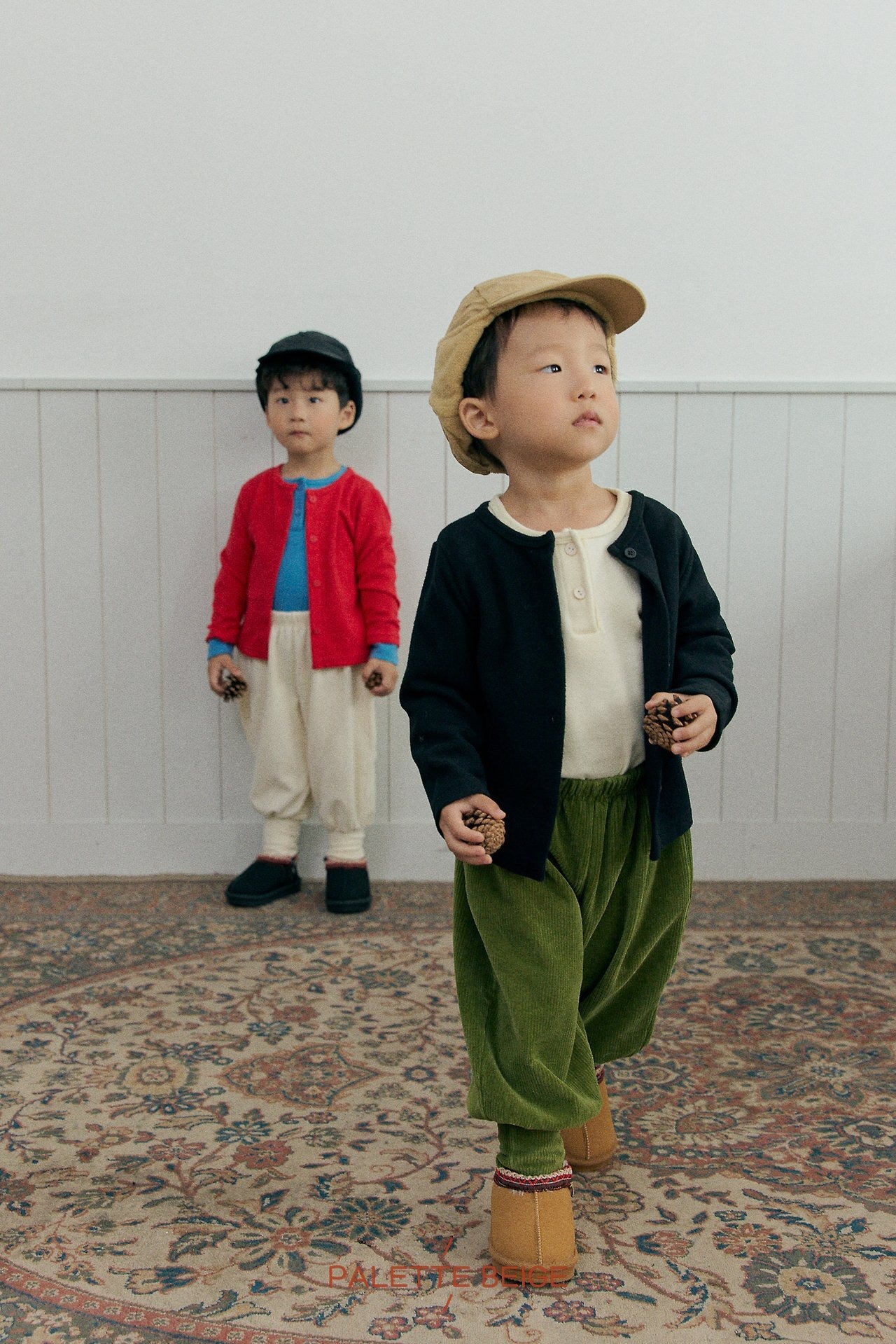 the beige［取寄］slim cardigan 26winter