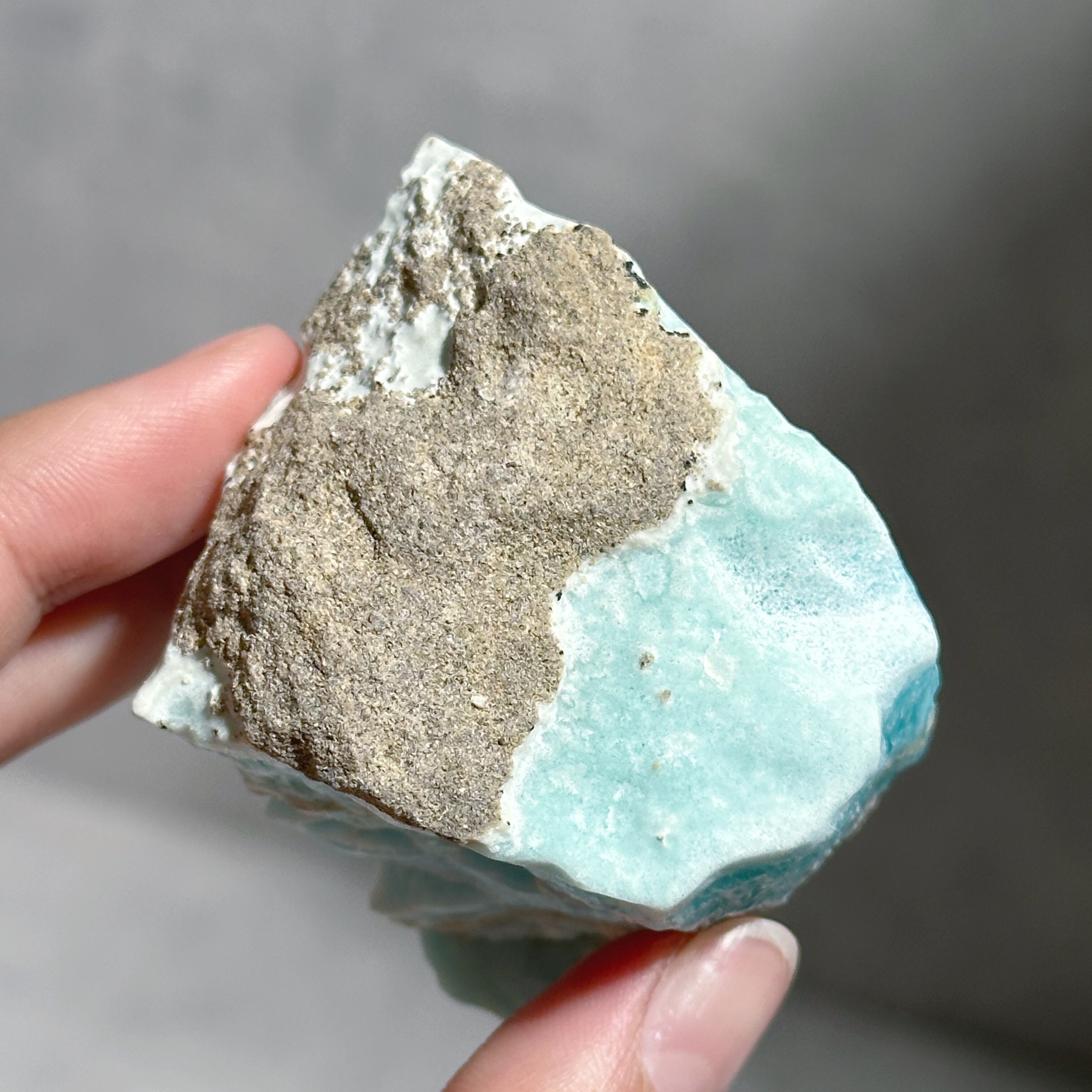 ブルーアラゴナイト 原石24◇Blue Aragonite◇天然石・鉱物