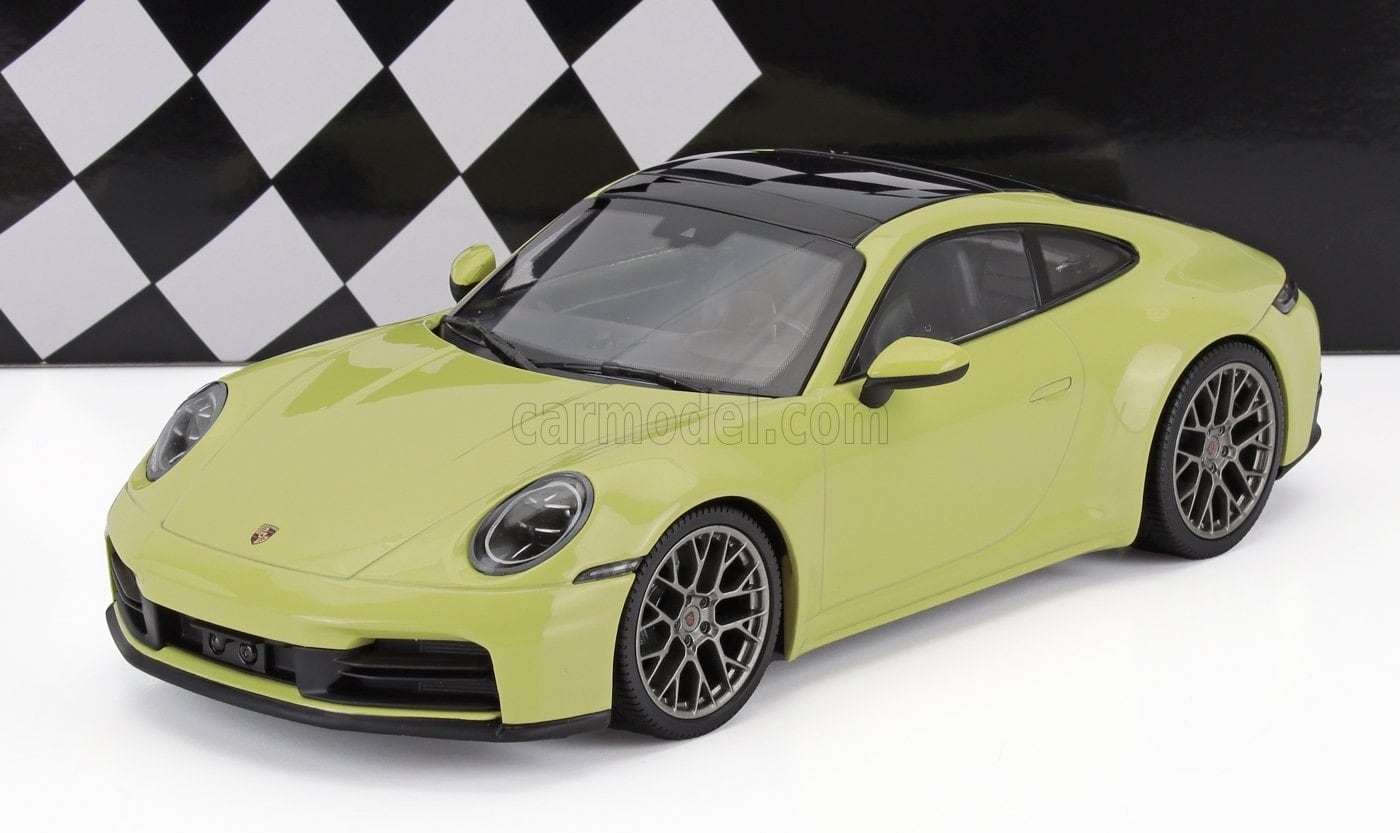 ミニカー 1/18 ポルシェ 911 992-2 カレラ ミニチャンプス MINICHAMPS