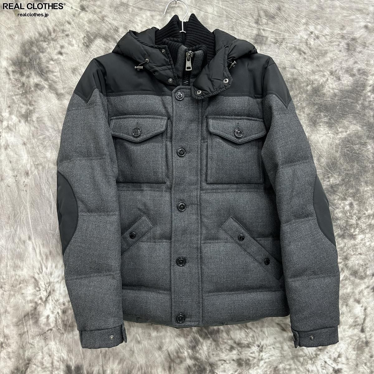 極美品【モンクレール MONCLER】REPUBLIQUE 軋ん リパブリック 切替 